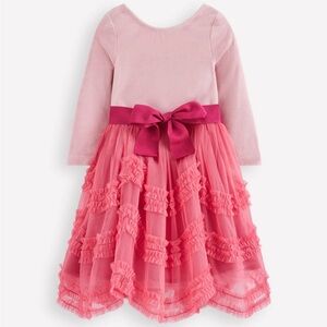 Mini Boden Velour Tulle Ballet Dress size (4-5)